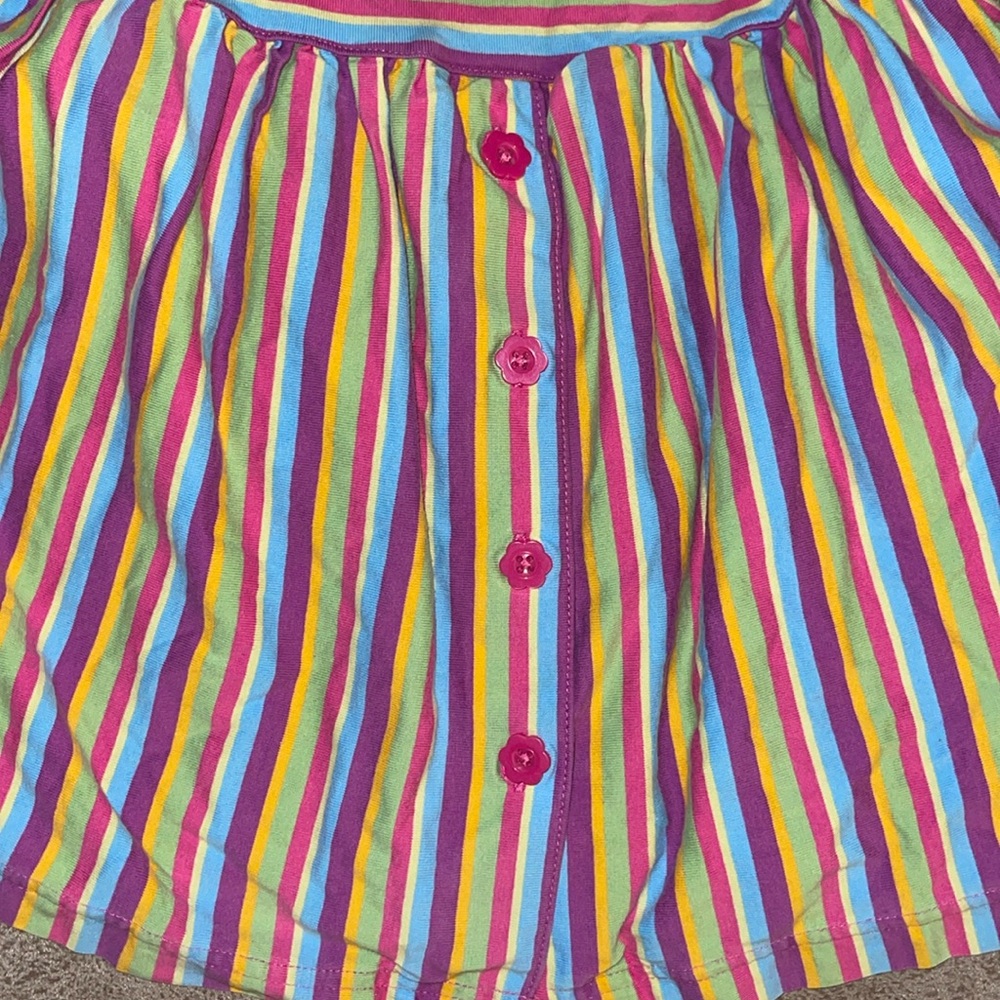 Hanna Andersson Multicolor Striped Kids Dress - Picture 4 of 4